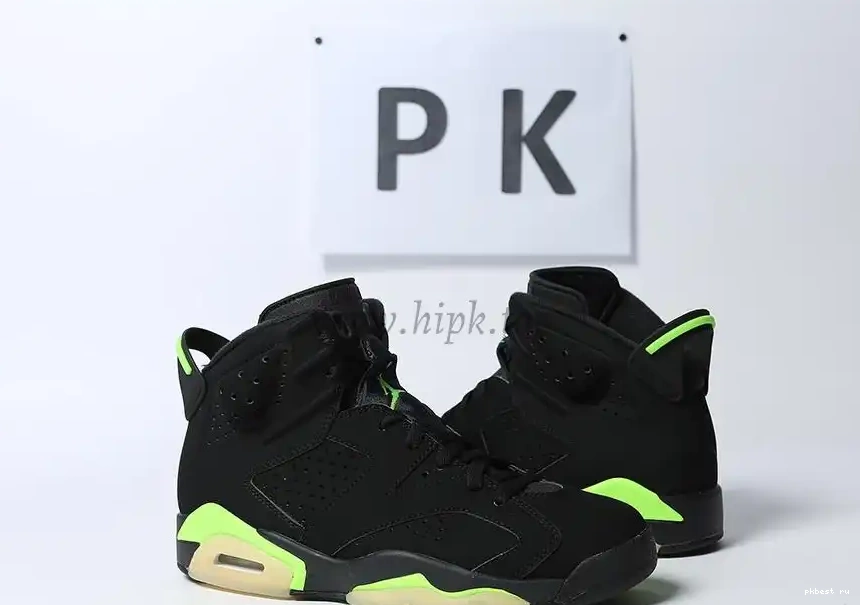 Electric GOD Green Jordan PK MATERIALS READY TO 6 SHIP RETAIL Retro 0505